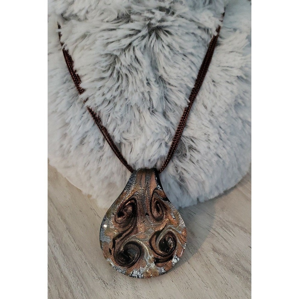 Handmade New blow glass with Satin Robe